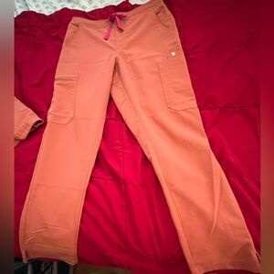 Figs beautiful scrubs set. Color Terracotta ( brick 🧱 color)